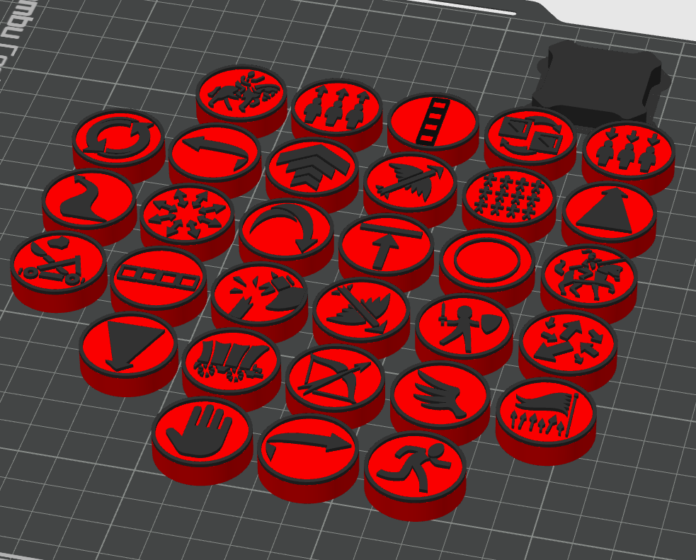 Order Counters in 3D